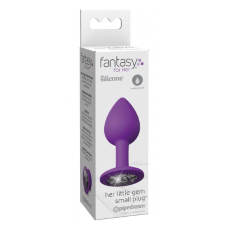 Plug Anal con Gema Talla Pequeña