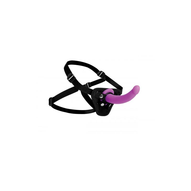 Navigator Arnés con Dildo Punto G Purpura