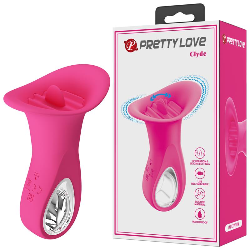 Clyde Vibrador Oral con Lengua