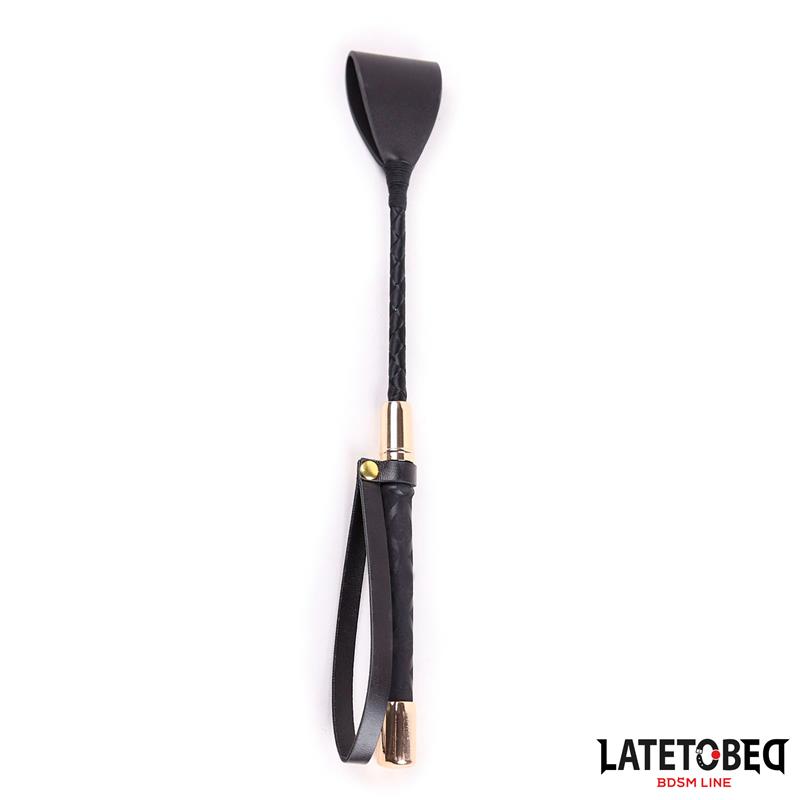 Fusta de Metal Dorado 30 cm