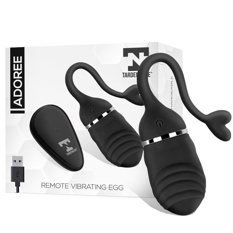 Adoree Huevo Vibrador USB Control Remoto USB Silicona