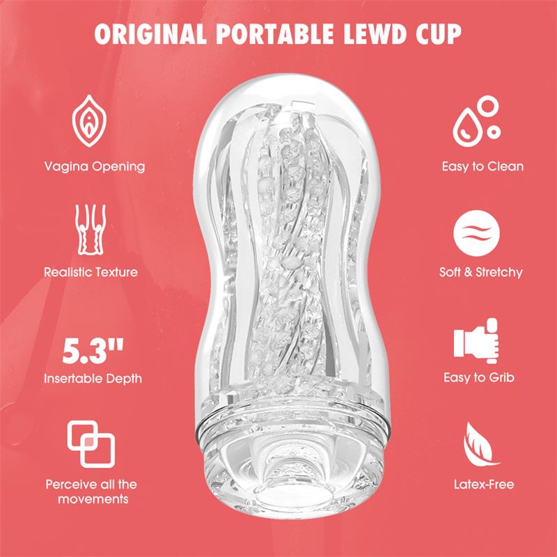 Original Portable Lewd Cup Masturbador