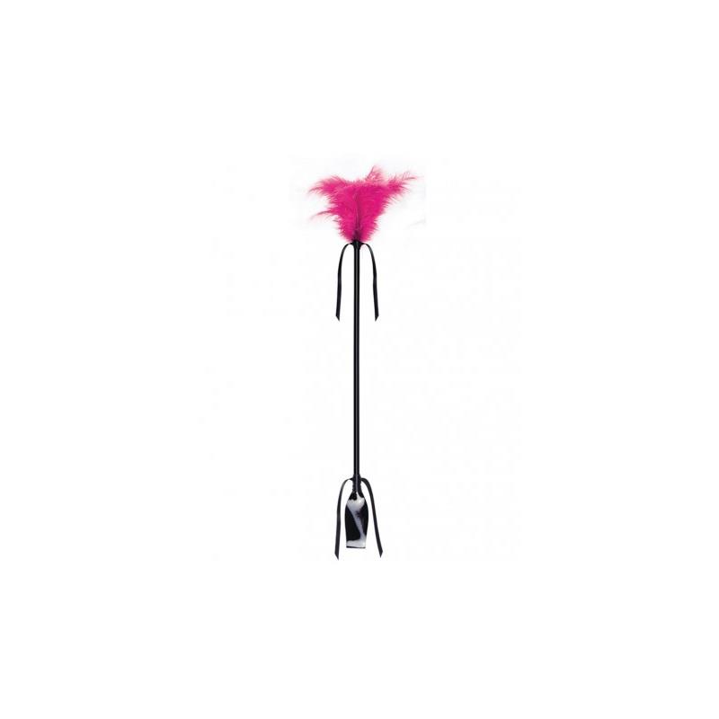 Secret Play Plumero + Fusta Fucsia